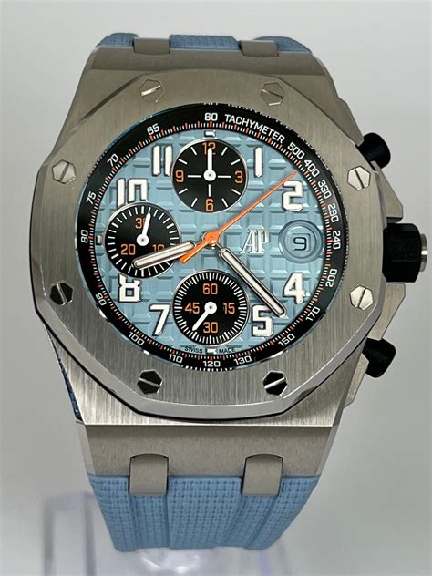 audemars piguet royal oak offshore tiffany blue|Piguet royal oak offshore price.